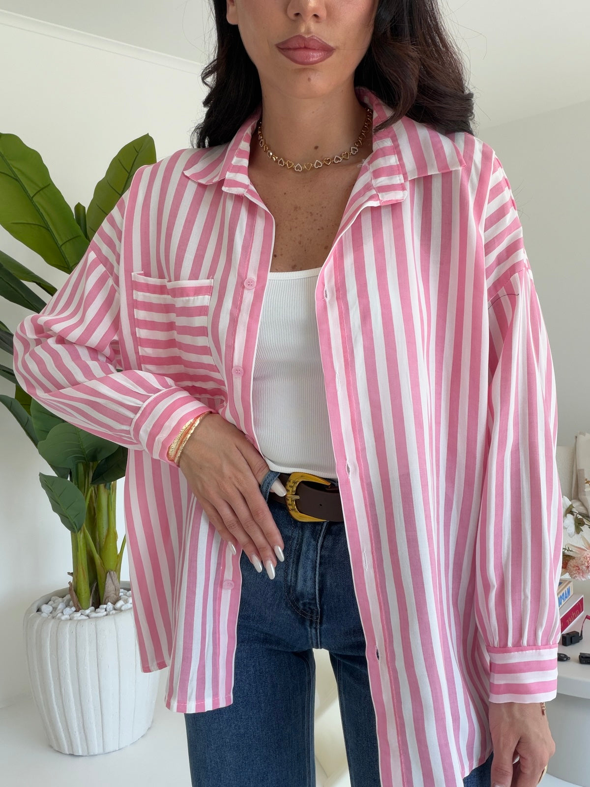 CAMICIA MILLERIGHE PINK