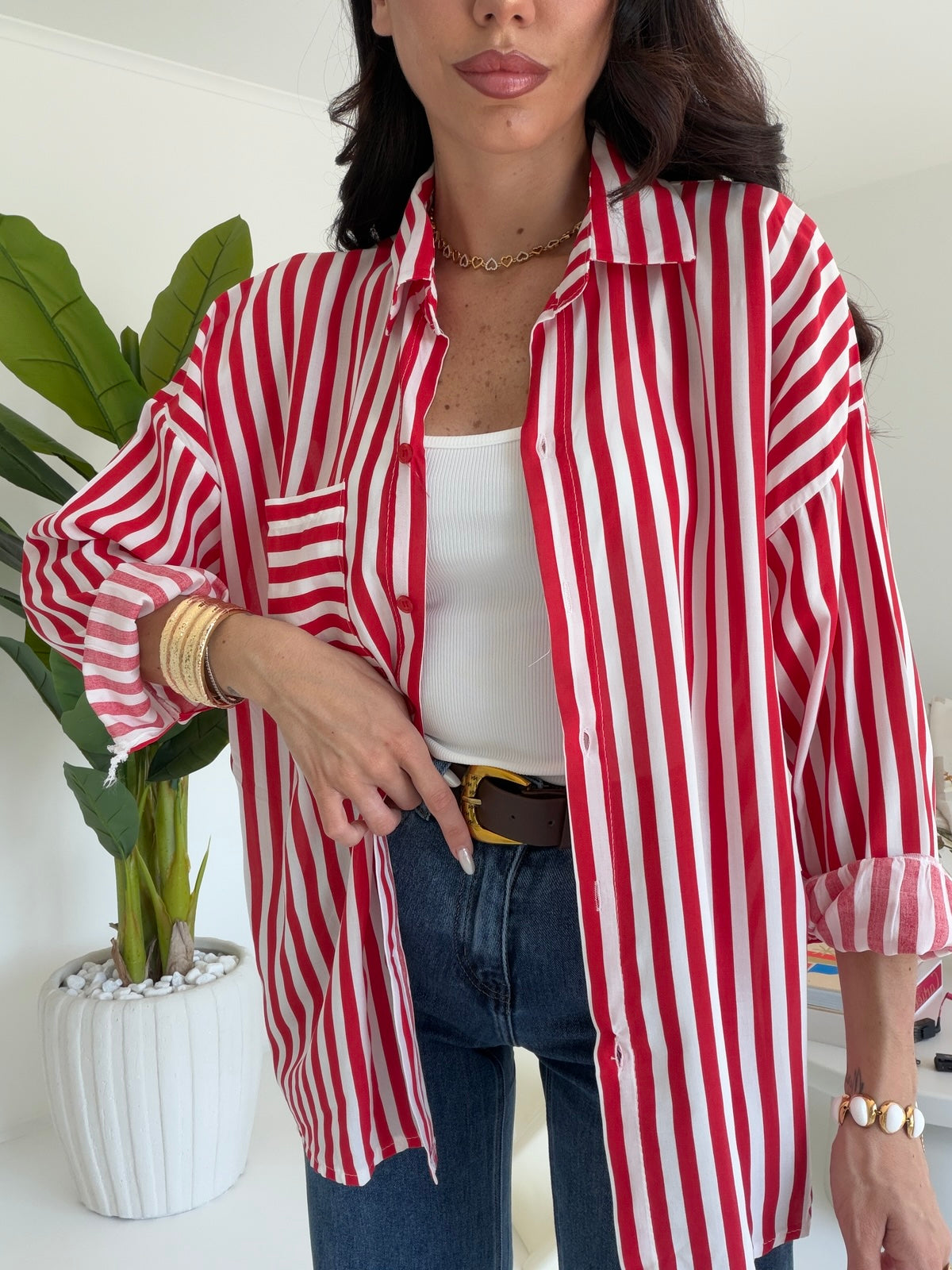 CAMICIA MILLERIGHE CHERRY