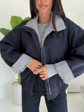 TT38062-BOMBER POPPER NAVY