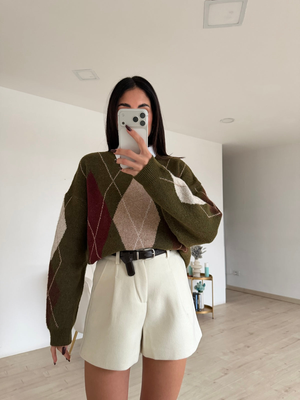 259878-SHORT IN PANNO MILK