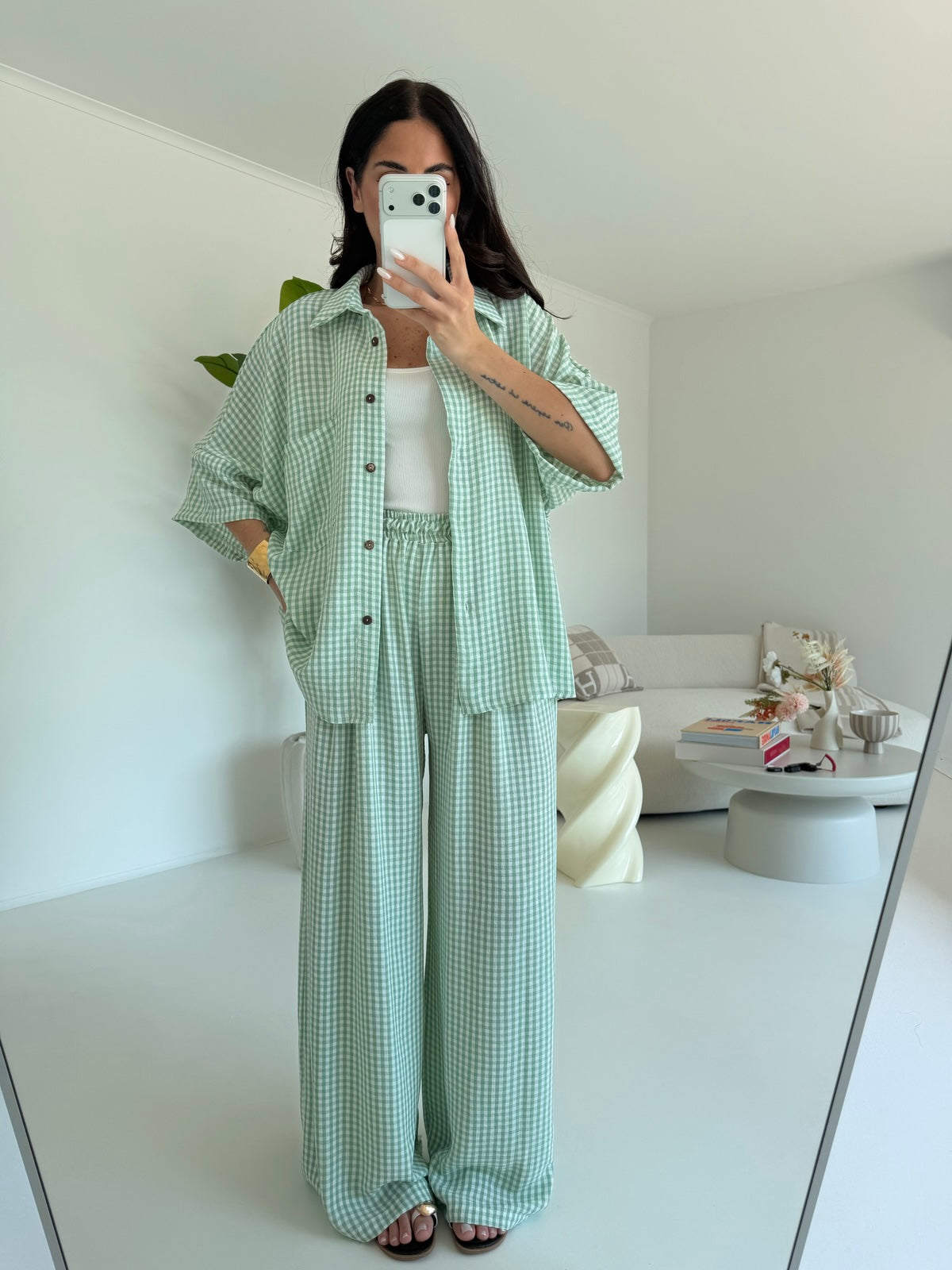 COORDINATO SQUARE MINT