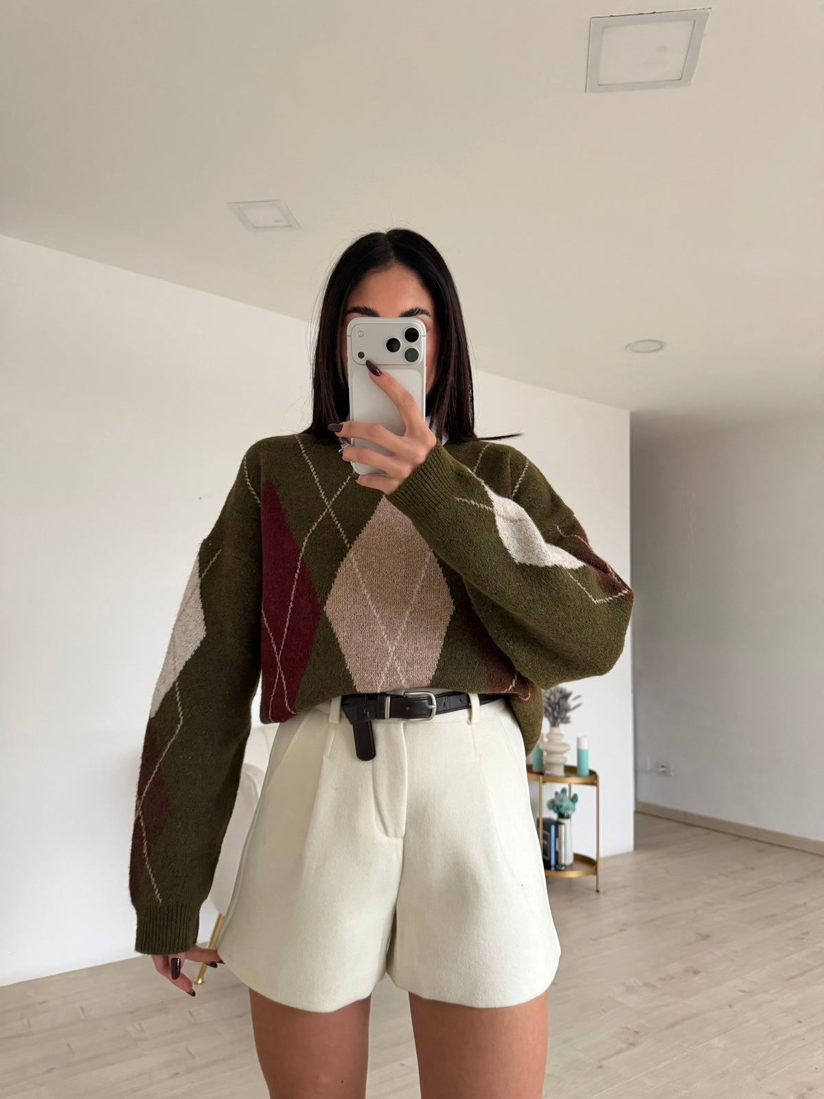 259878-SHORT IN PANNO MILK