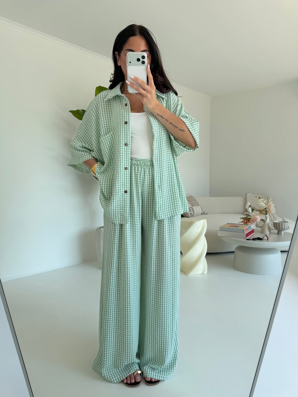 COORDINATO SQUARE MINT
