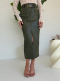 8382-GONNA LONGUETTE REBECCA MILITARE