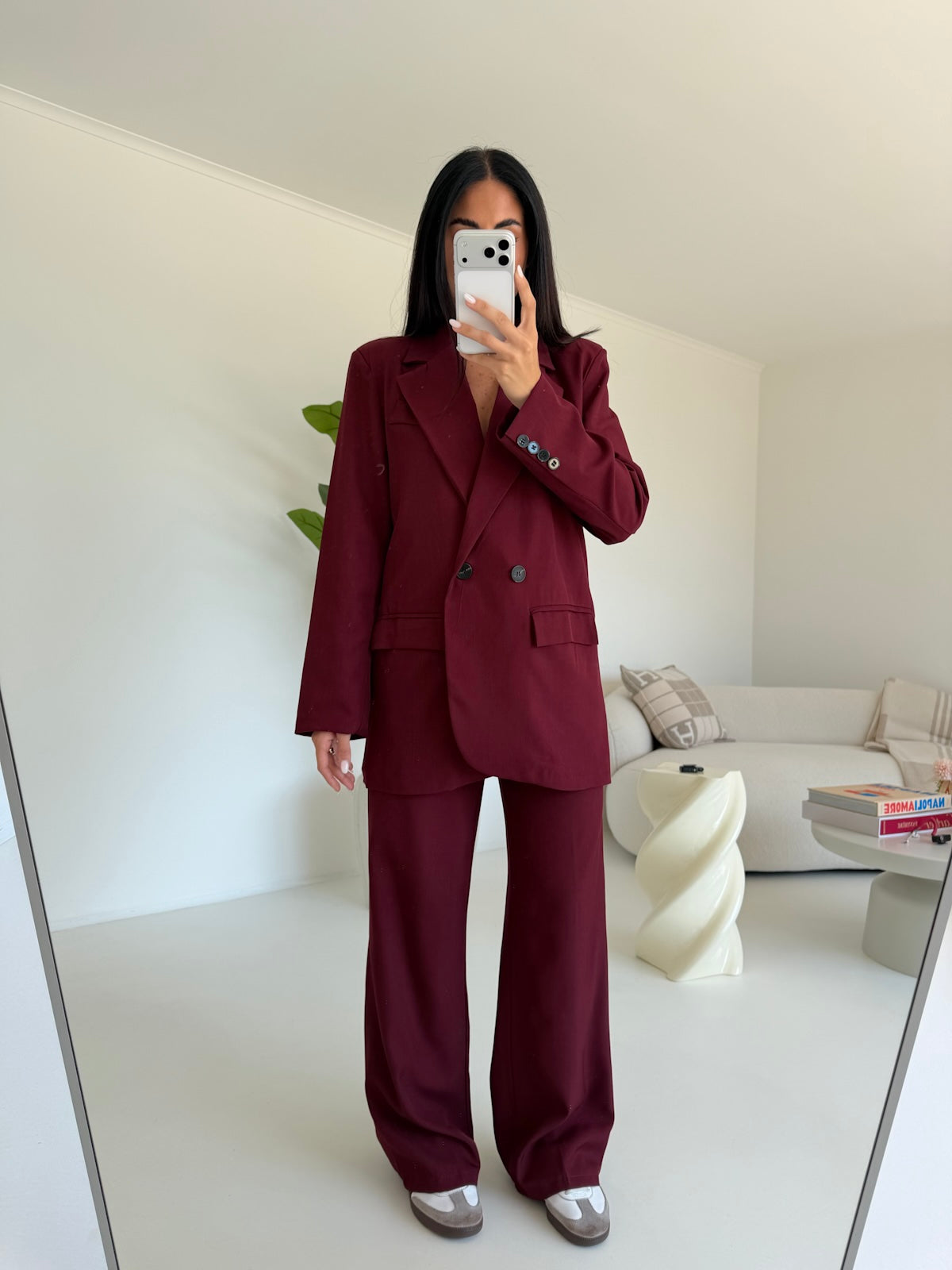 TAILLEUR AUTUMN BORDEAUX