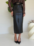 8382-GONNA LONGUETTE REBECCA NERA