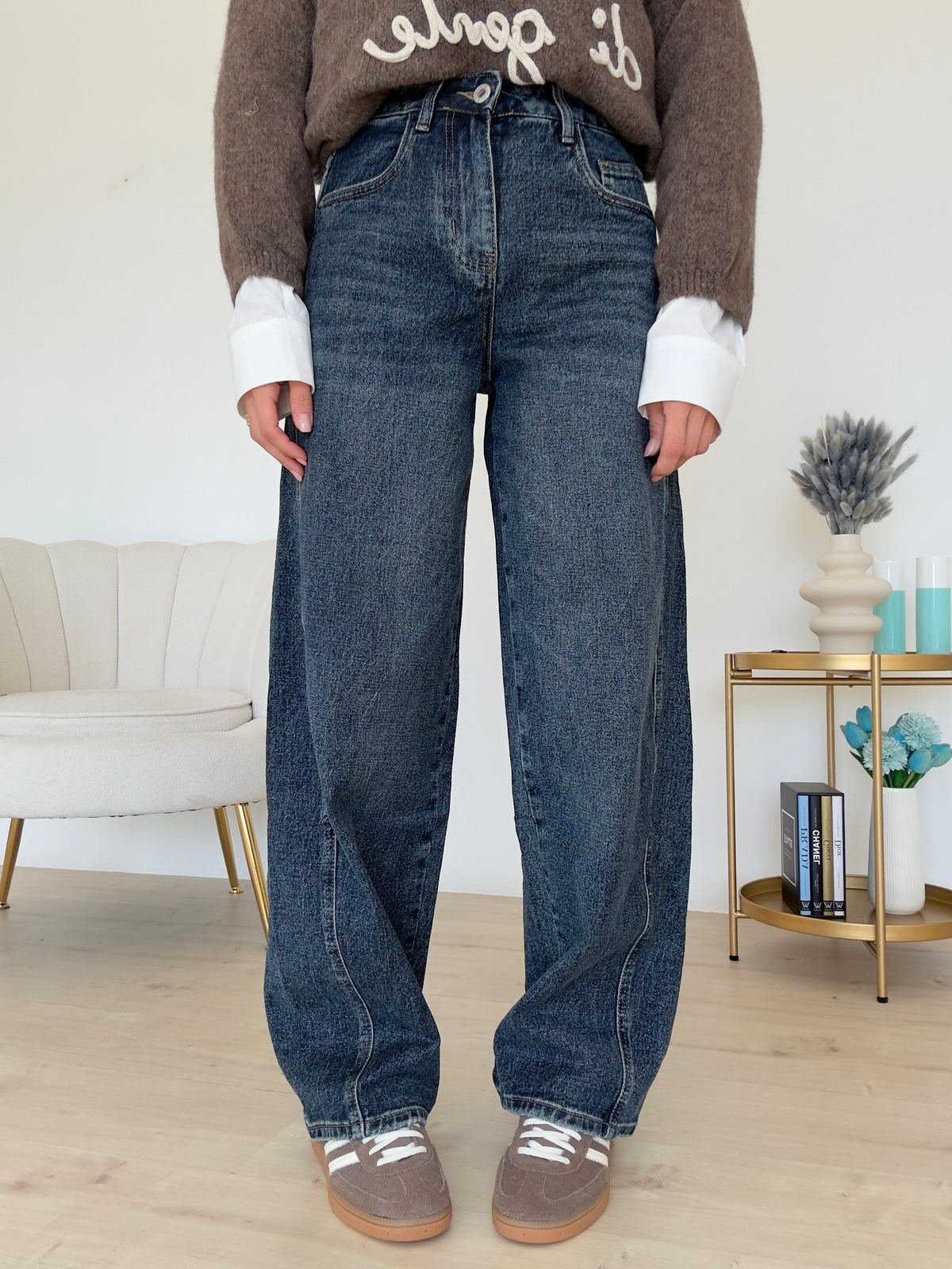 ST5001-1-JEANS SLOUCHY YLENIA