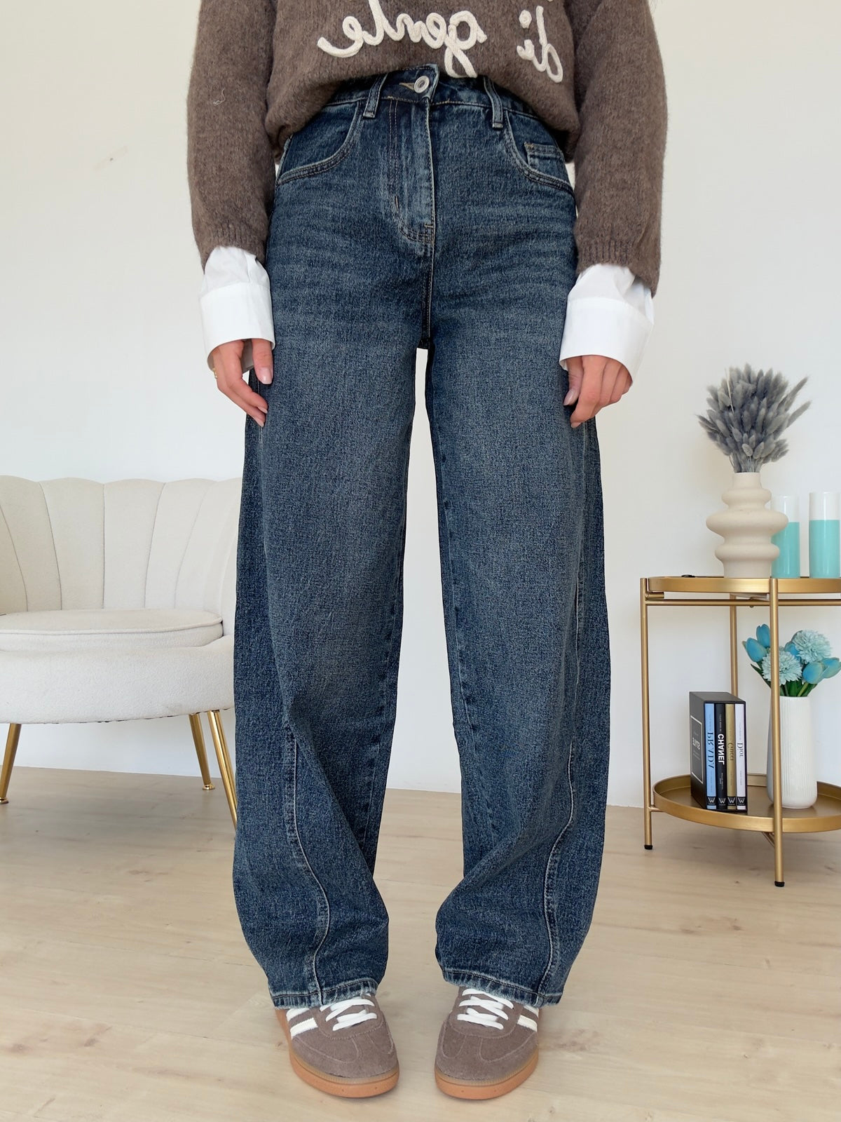 ST5001-1-JEANS SLOUCHY YLENIA