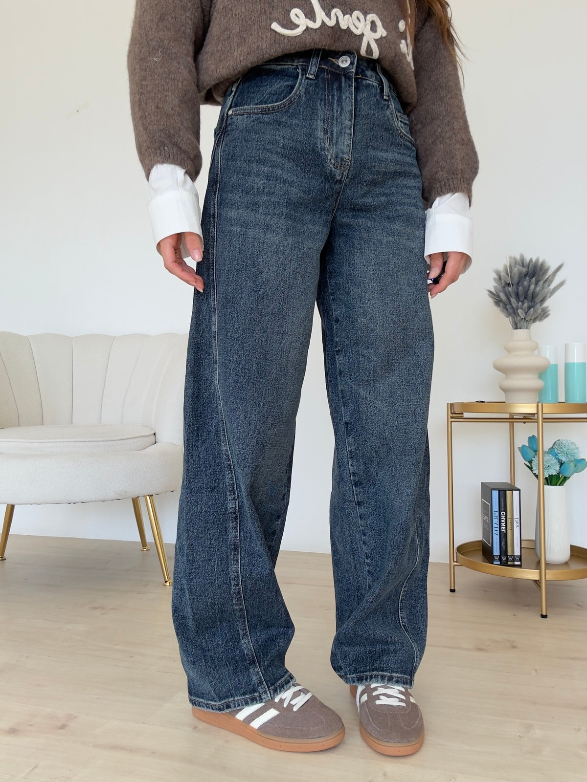 ST5001-1-JEANS SLOUCHY YLENIA