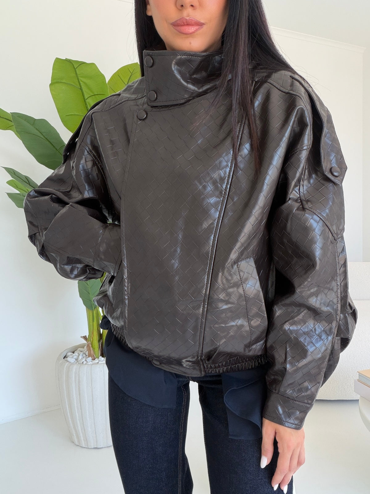 CV2216-10-BIKER CELY CHOCO