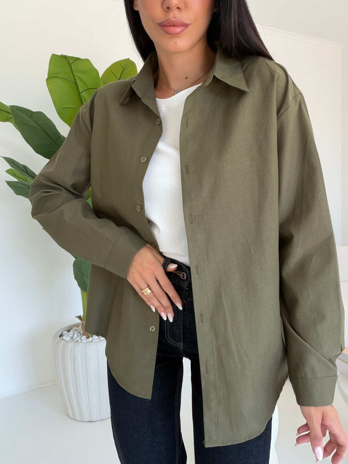 H70408-CAMICIA BASIC MILITARE