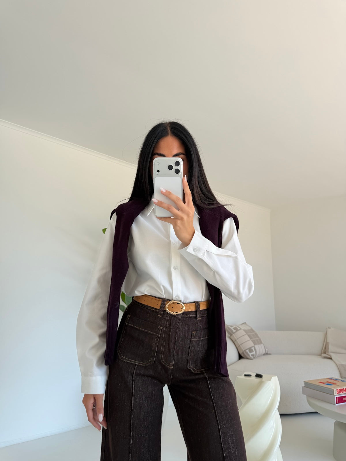 H70408-CAMICIA BASIC MILK