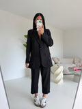 TAILLEUR OVERSIZE NERO