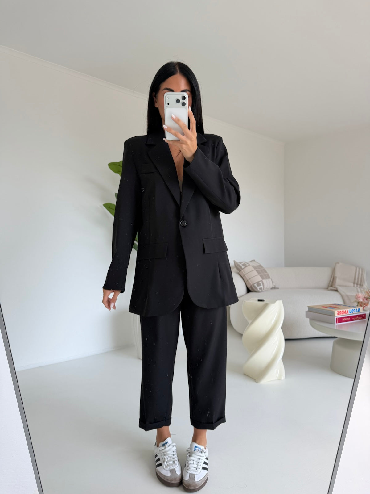 TAILLEUR OVERSIZE NERO