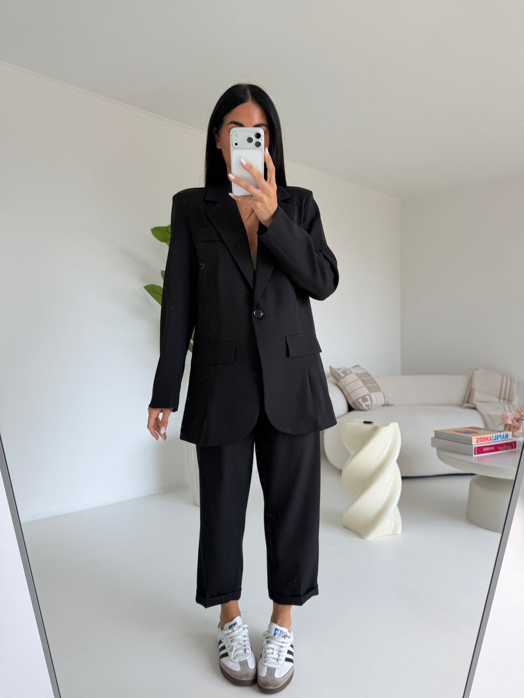 TAILLEUR OVERSIZE NERO