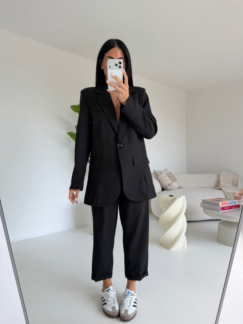 TAILLEUR OVERSIZE NERO