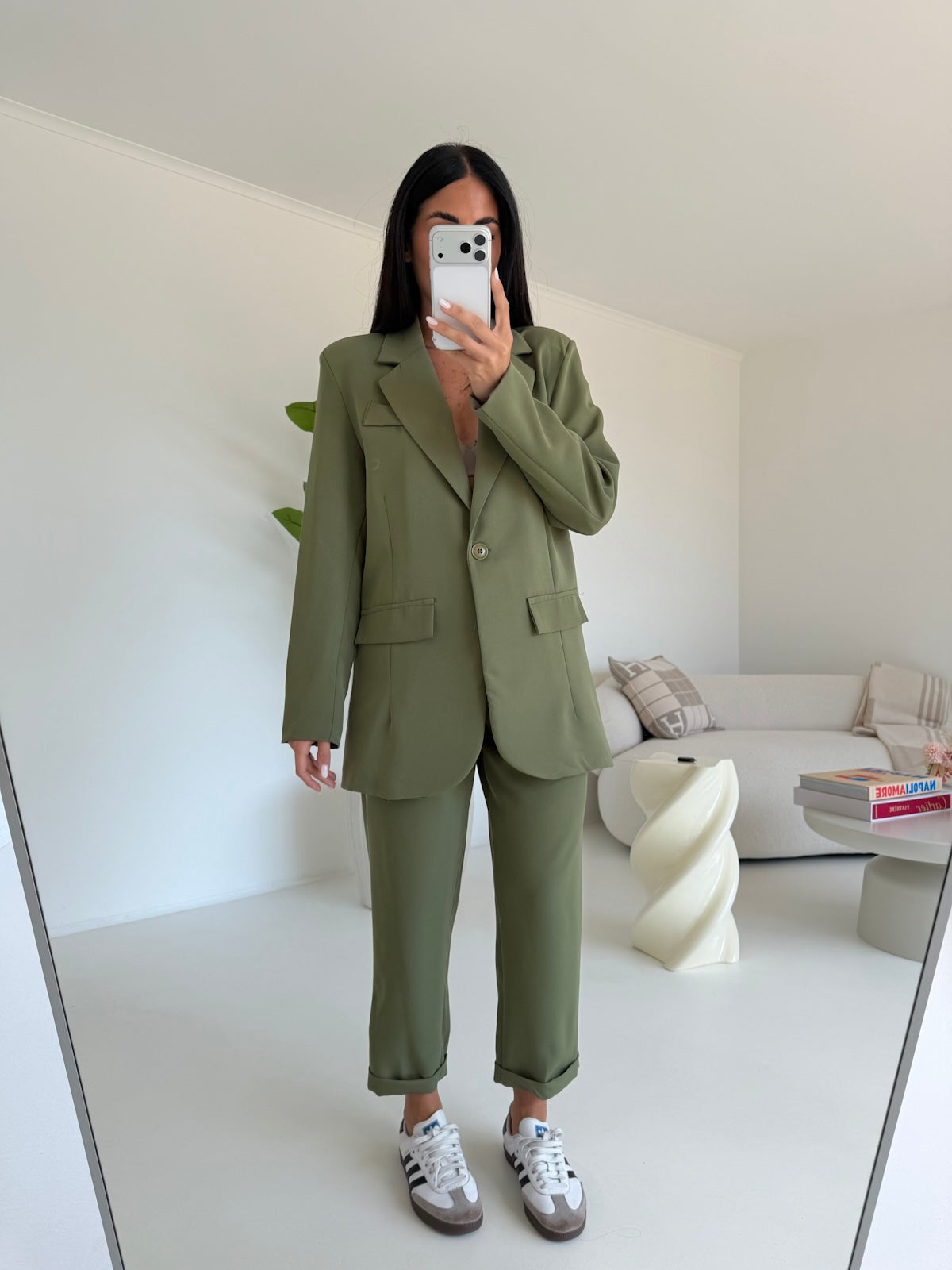 TAILLEUR OVERSIZE MILITARE