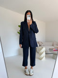 TAILLEUR OVERSIZE NAVY