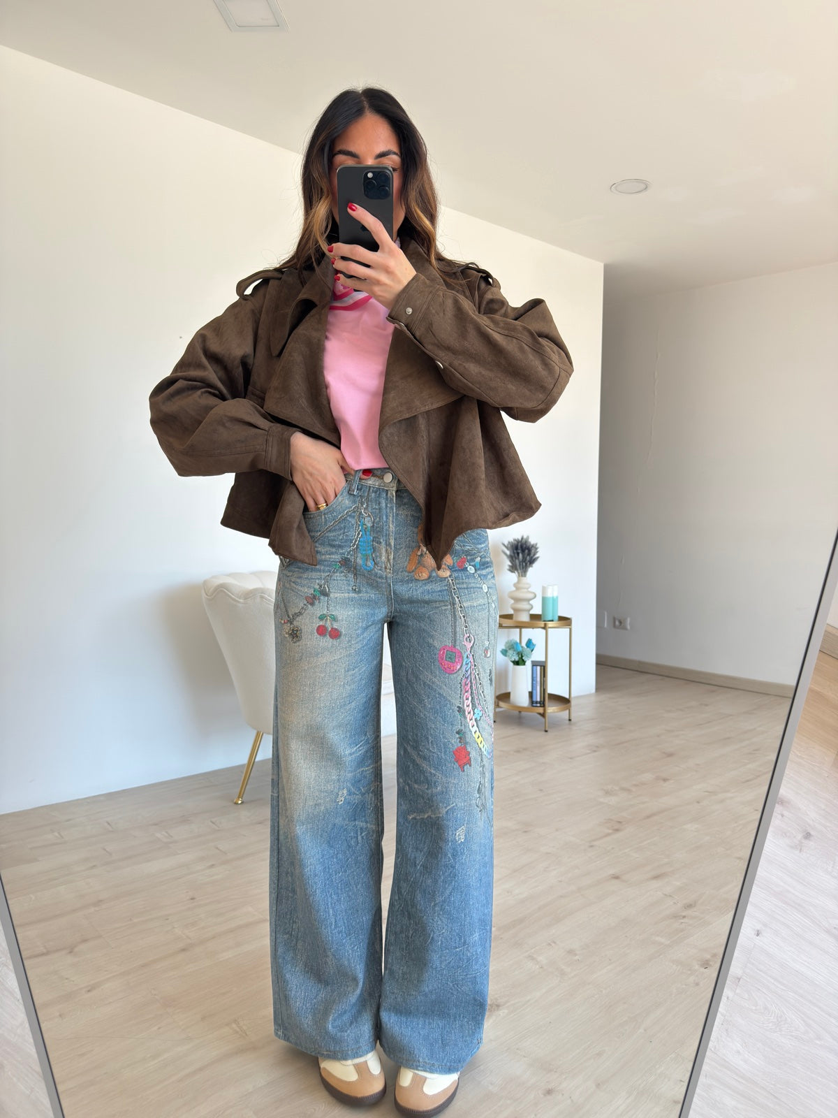 M6735-JEANS PALAZZO CERIZE
