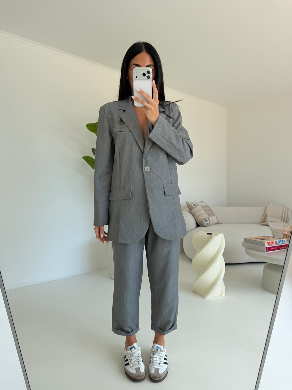 TAILLEUR OVERSIZE GREY