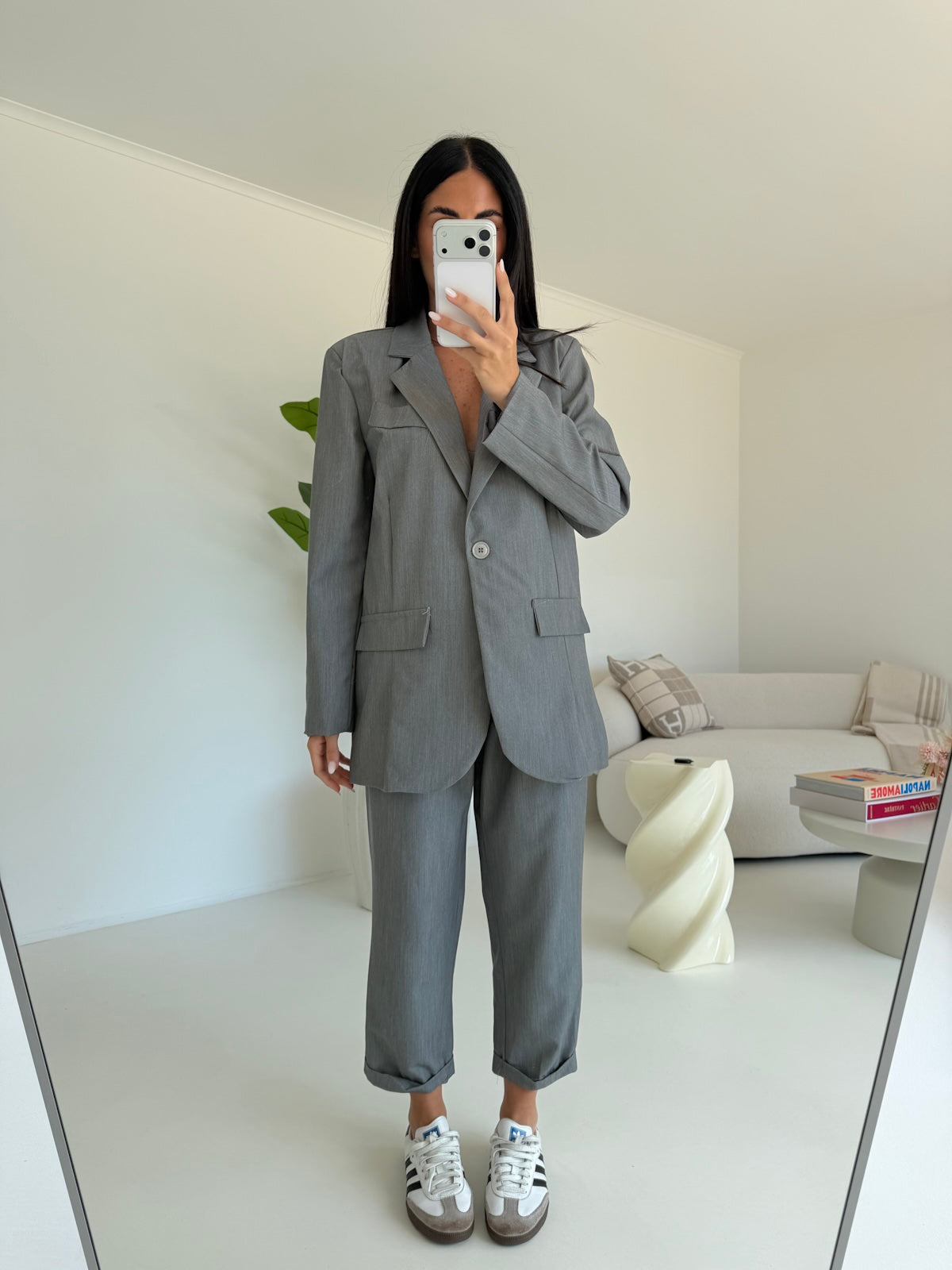 TAILLEUR OVERSIZE GREY