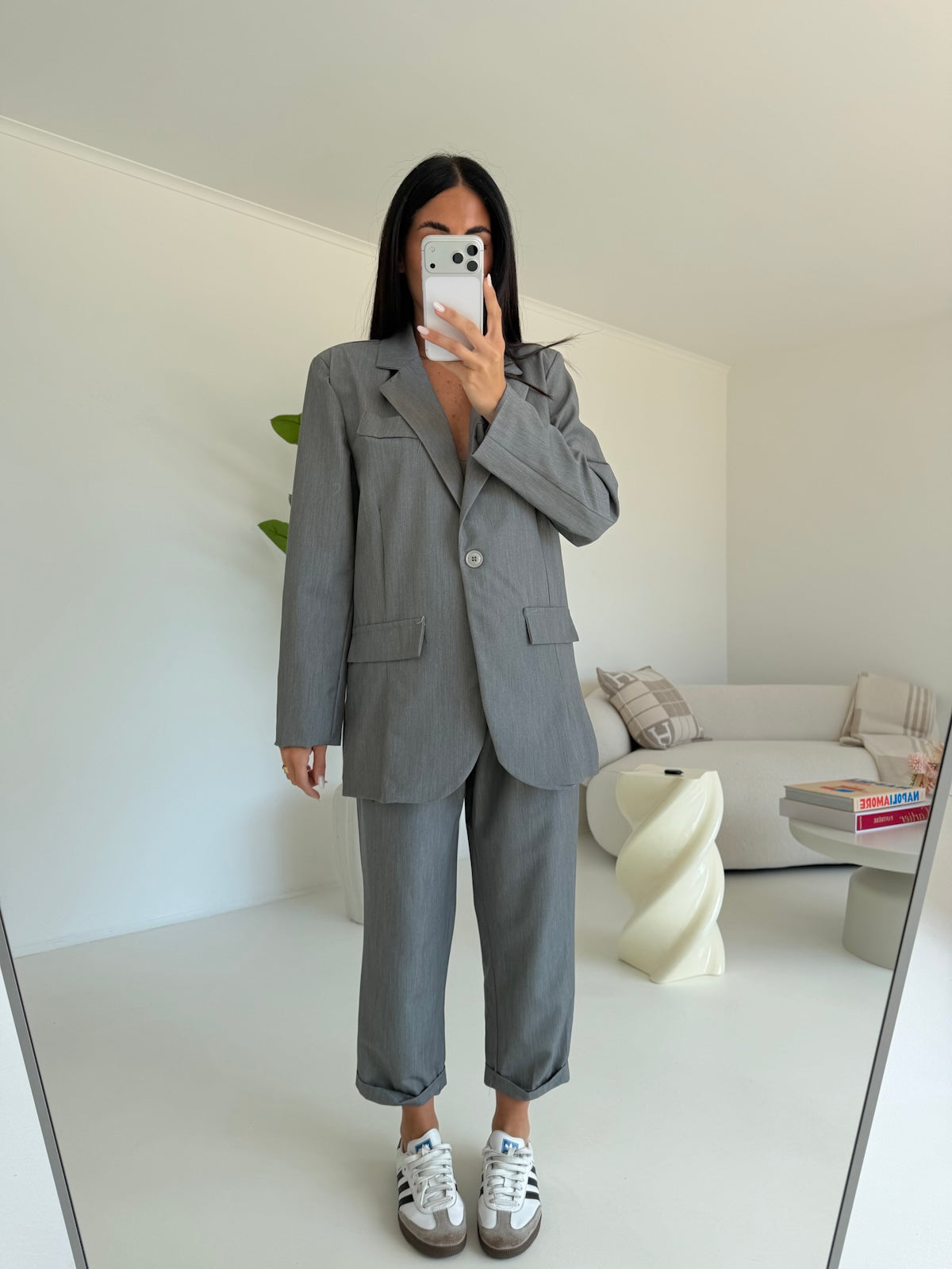TAILLEUR OVERSIZE GREY