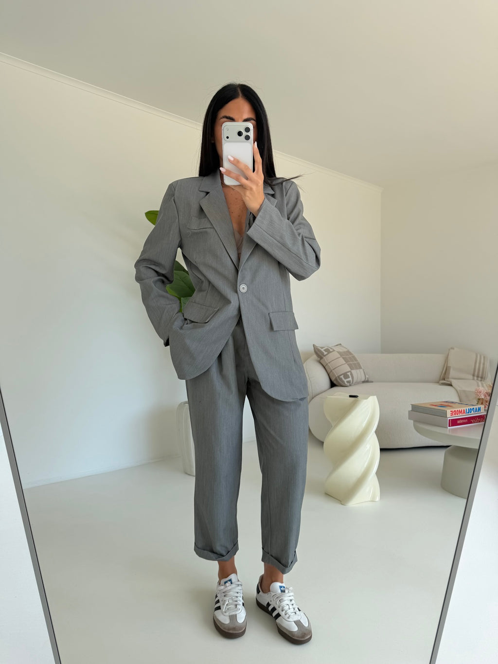 TAILLEUR OVERSIZE GREY