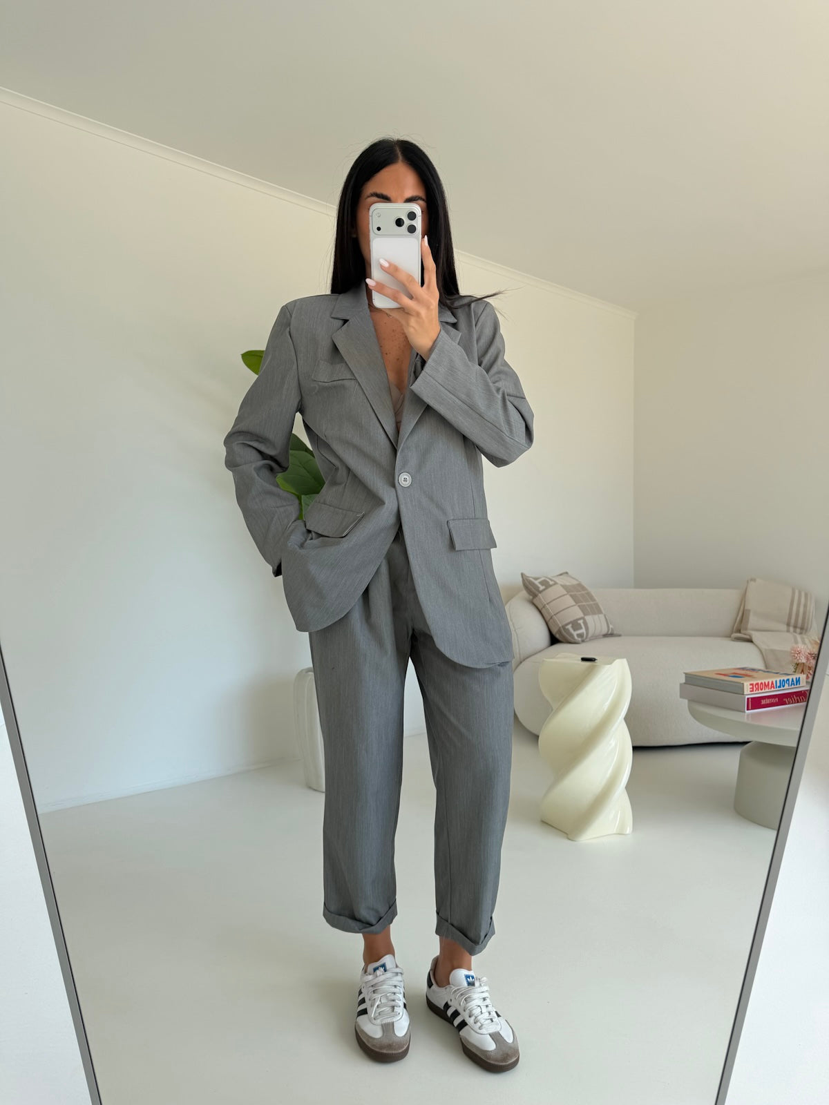 TAILLEUR OVERSIZE GREY