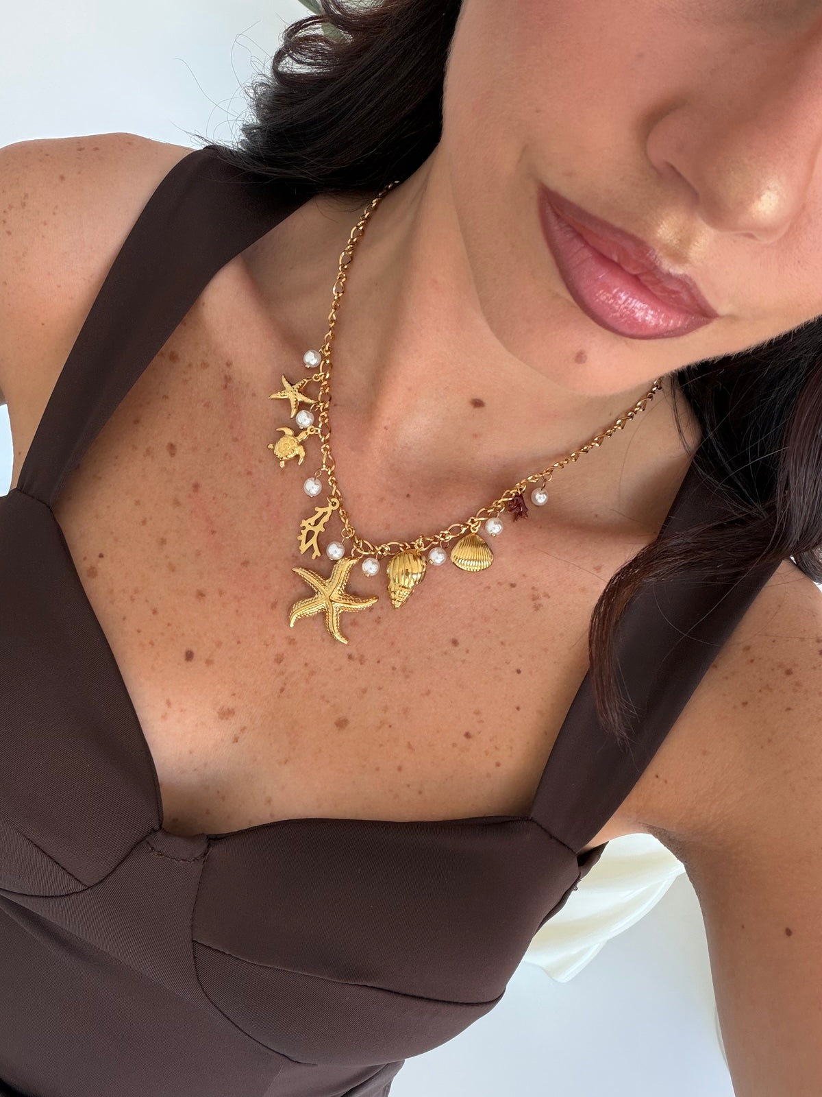 COLLANA MARINES GOLD