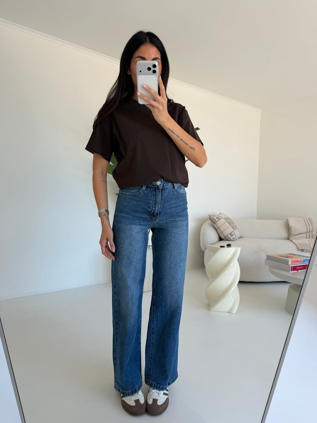 Y16137-JEANS WIDE DOROTY