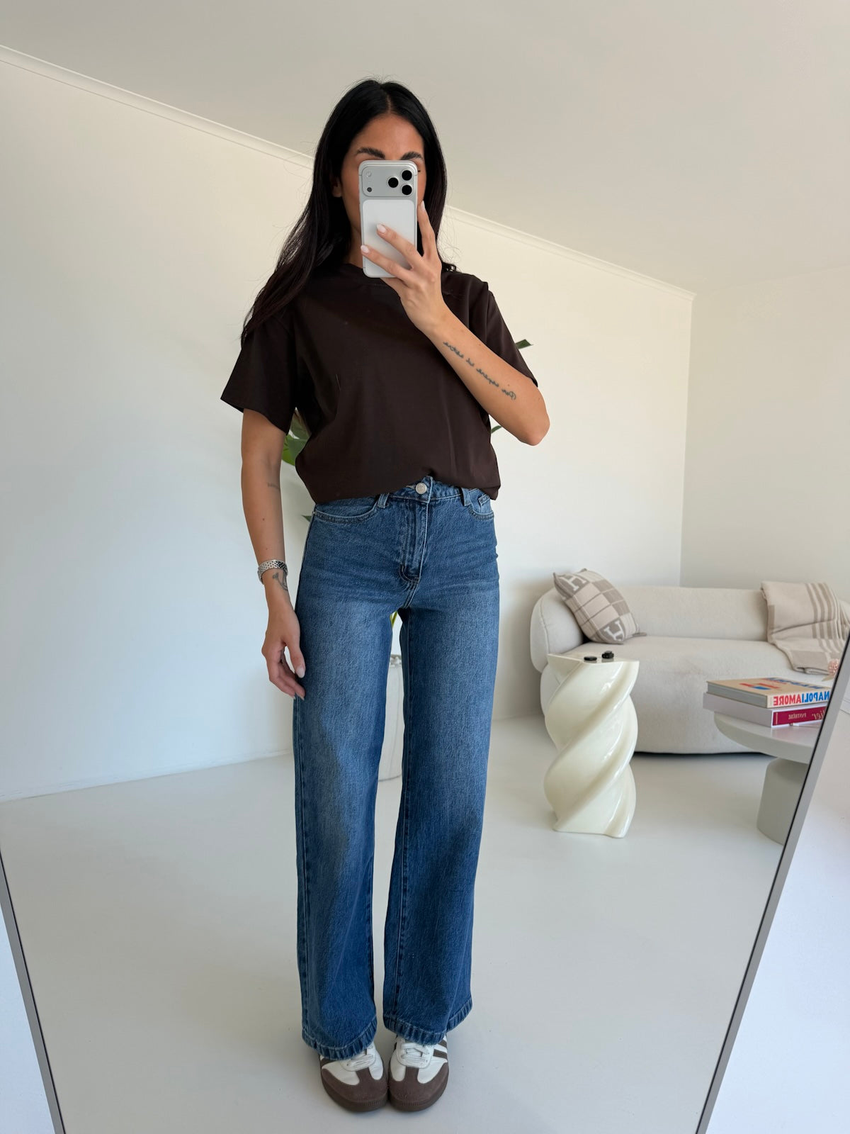 Y16137-JEANS WIDE DOROTY