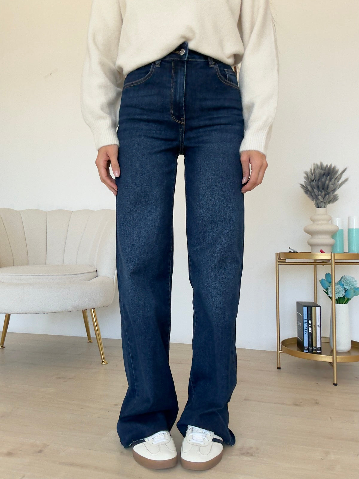 H3838-JEANS PALAZZO ALEX