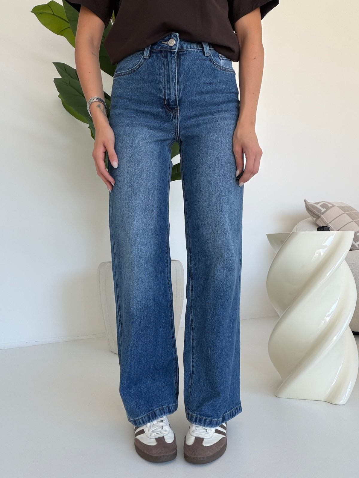 Y16137-JEANS WIDE DOROTY