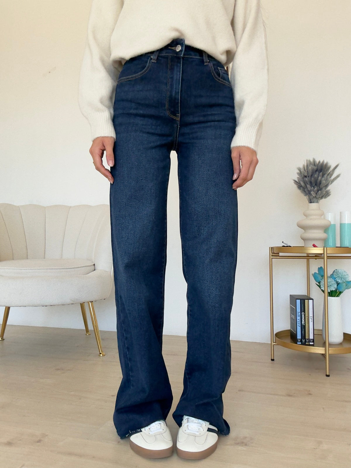 H3838-JEANS PALAZZO ALEX