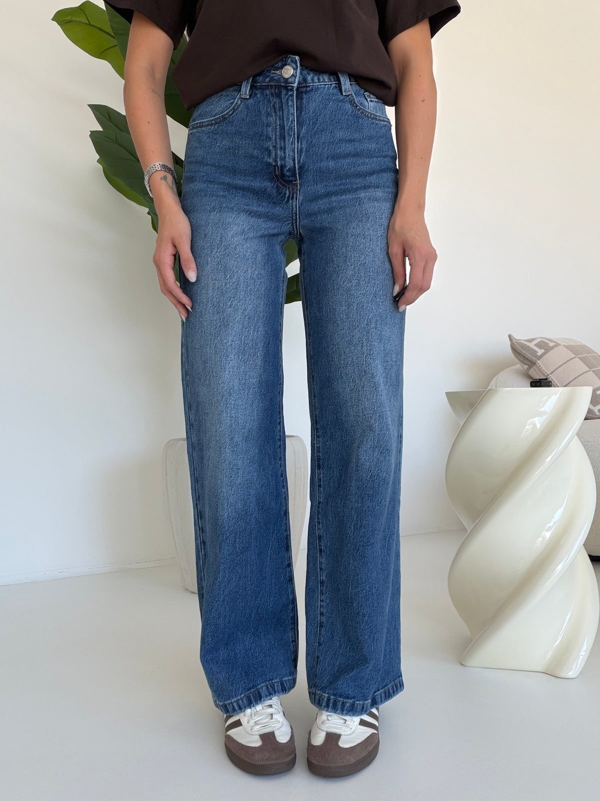Y16137-JEANS WIDE DOROTY