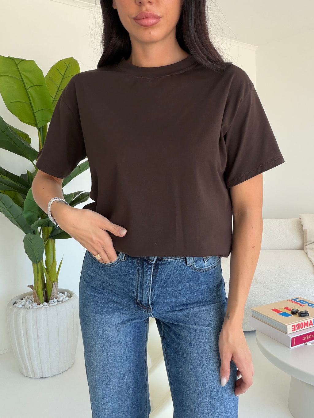 70115-T-SHIRT CHOCO