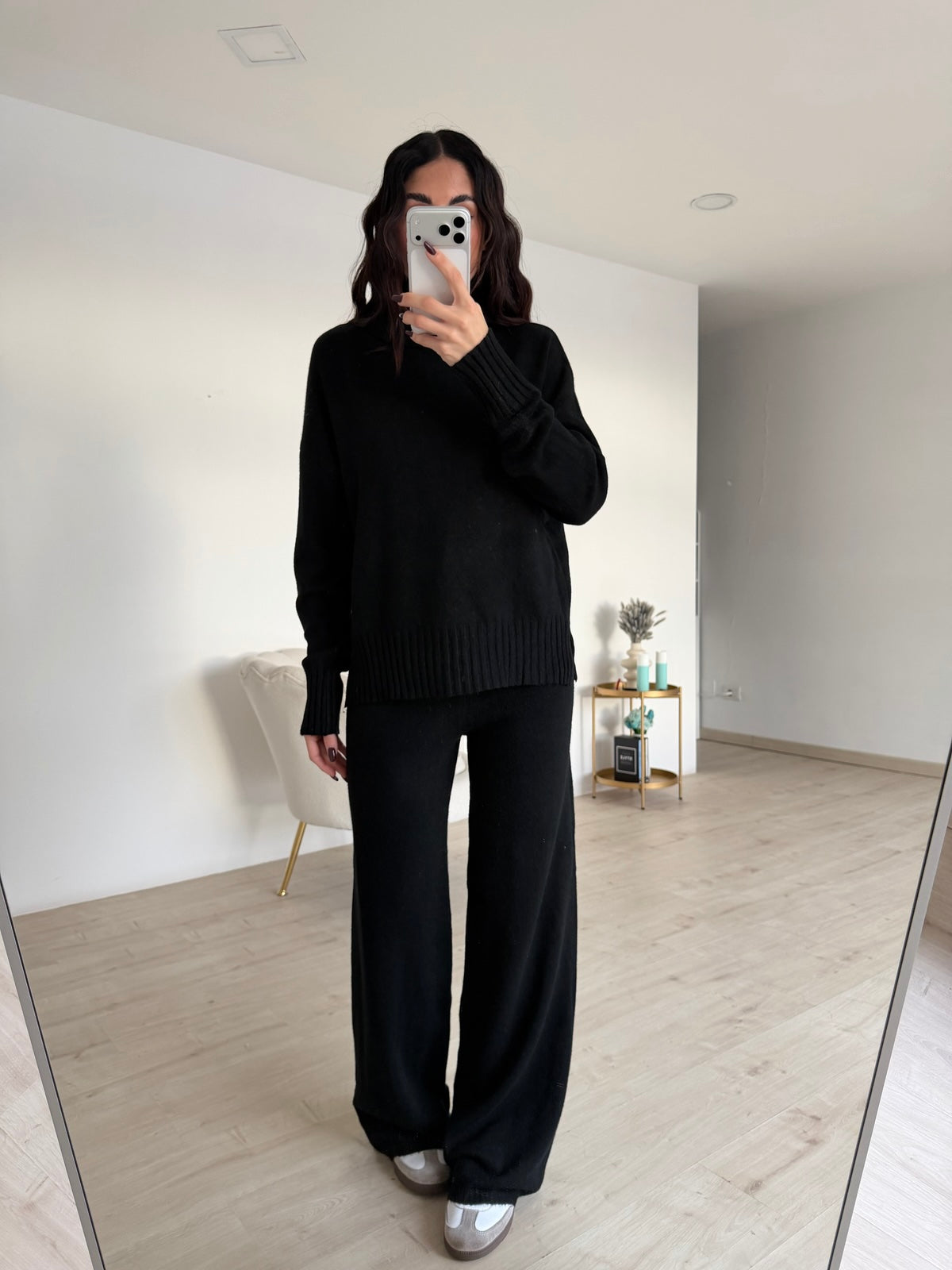 AL016-COORDINATO DORA NERO