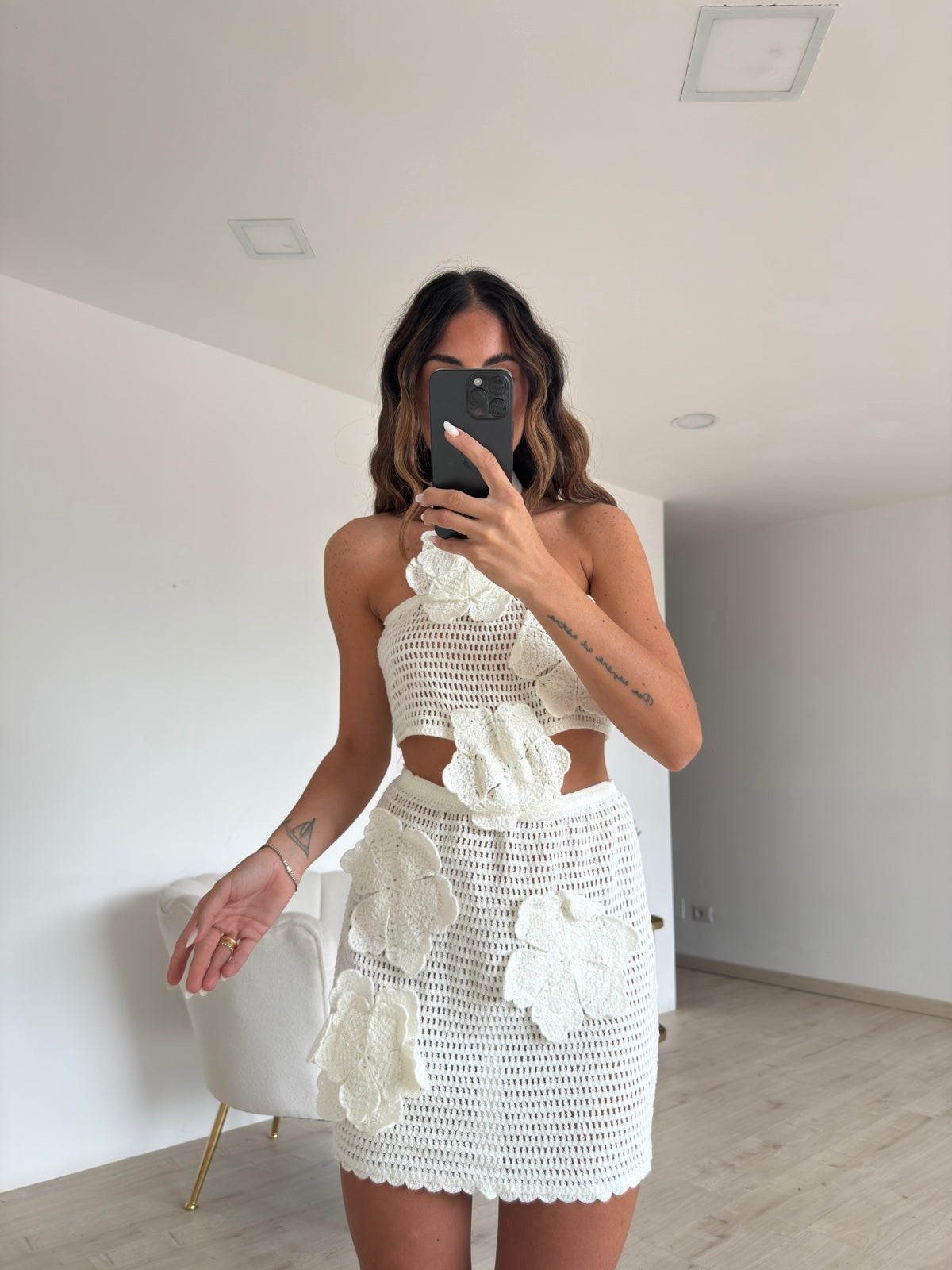 MINI ABITO CROCHET BAHIA