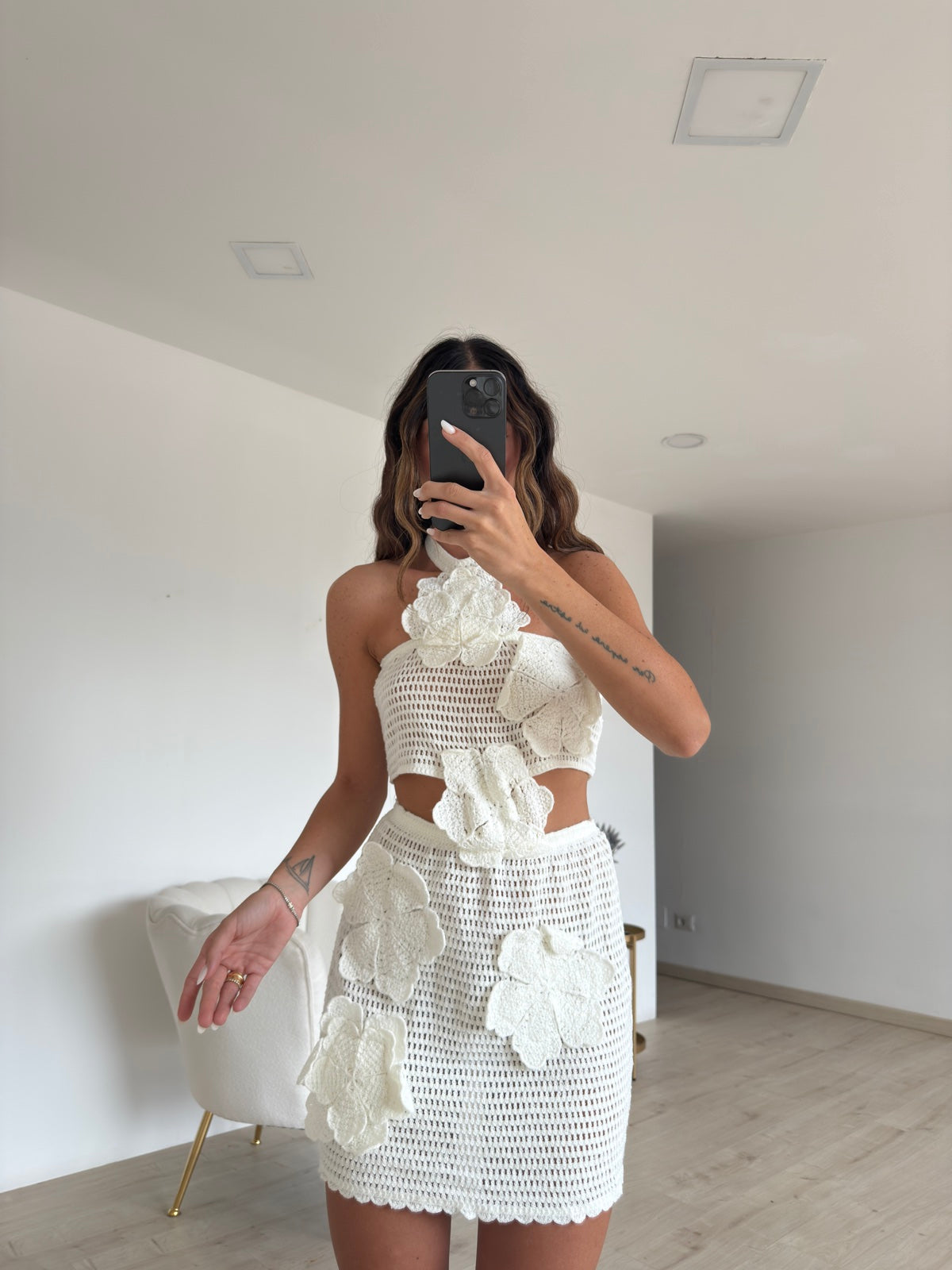 MINI ABITO CROCHET BAHIA