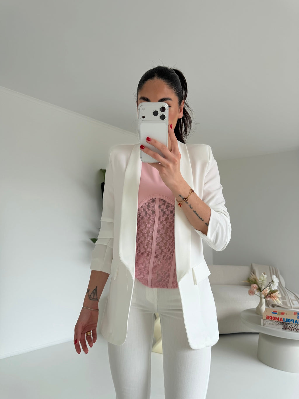 BLAZER 3/4 MILK