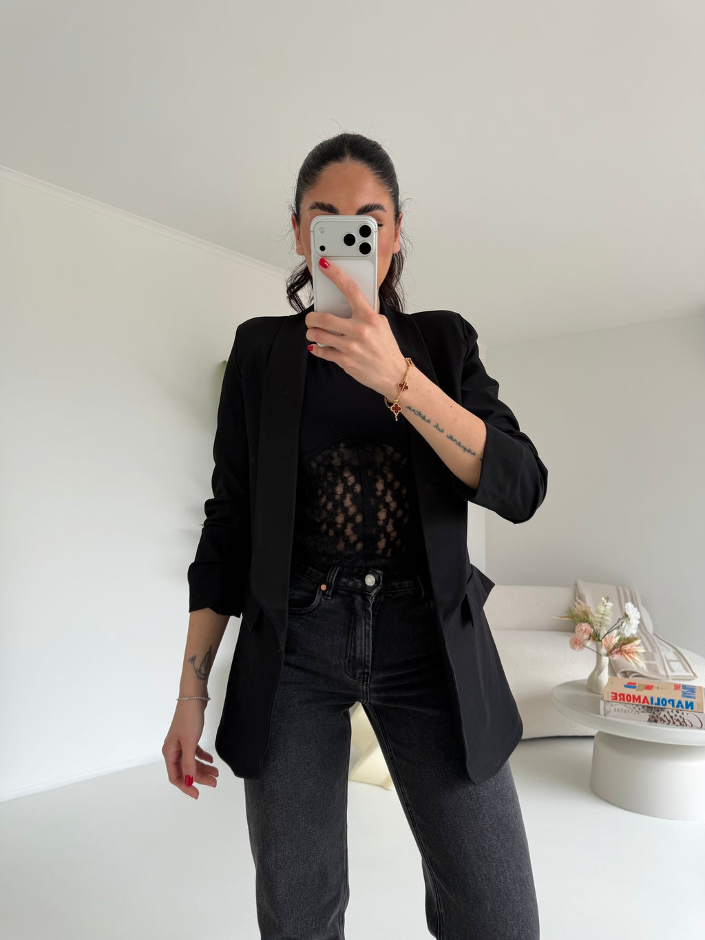 BLAZER 3/4 NERO