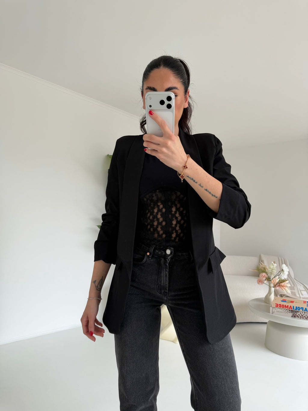 BLAZER 3/4 NERO