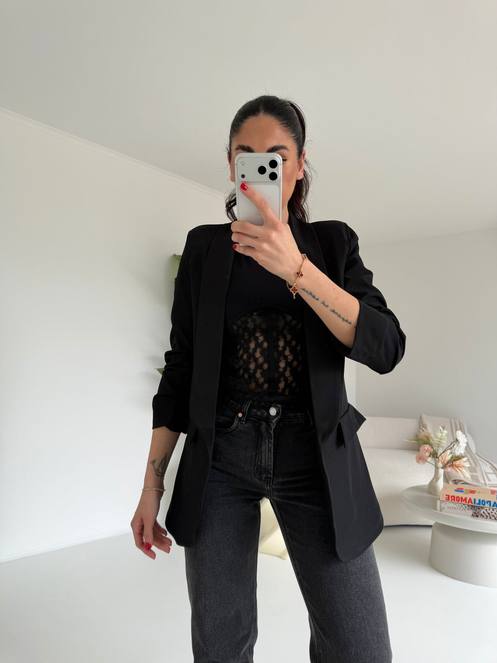 BLAZER 3/4 NERO