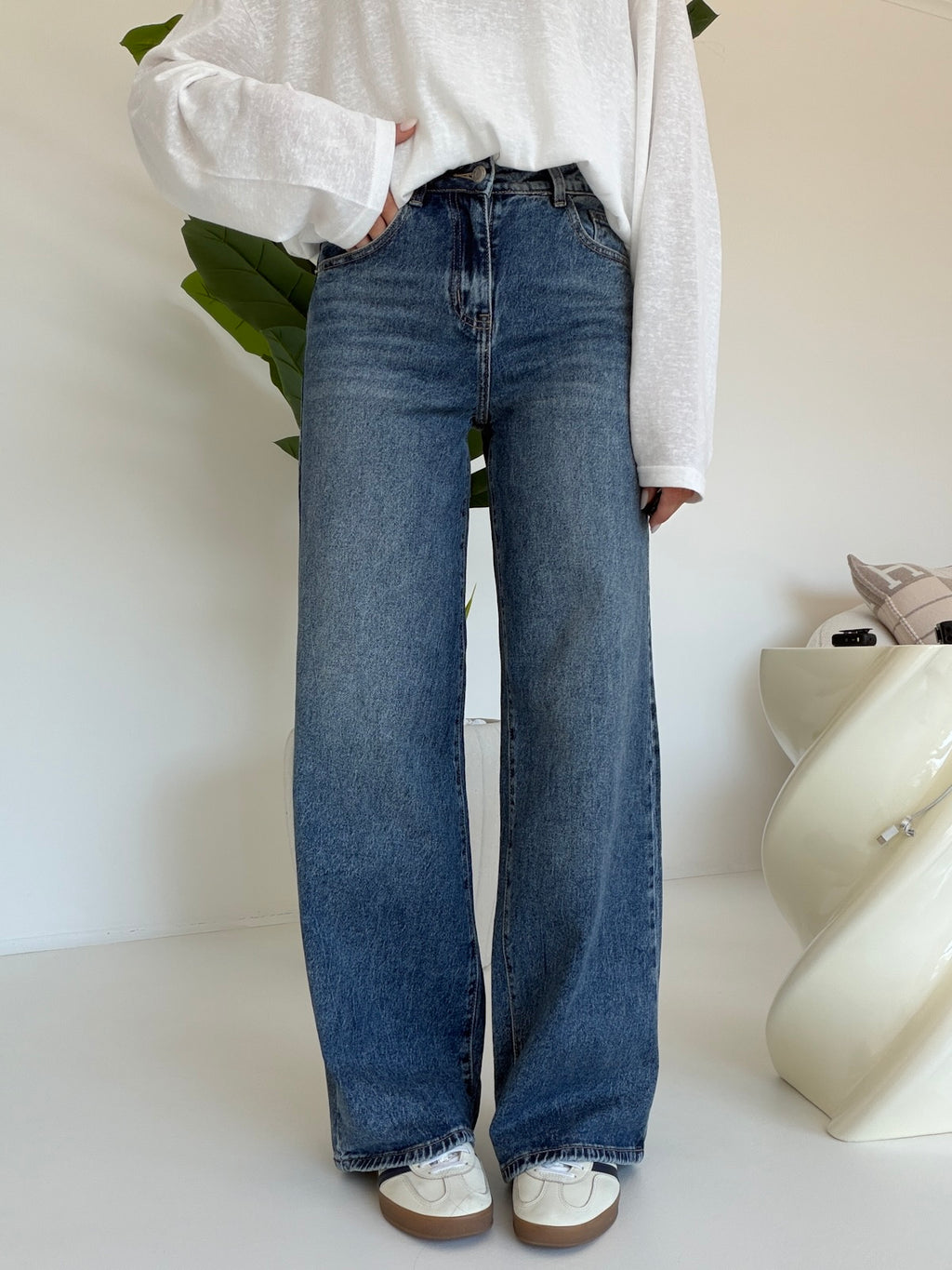 ST1115-1-JEANS PALAZZO BEA