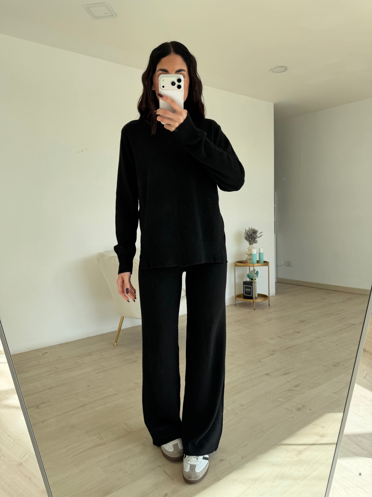 AL022-COORDINATO FAST NERO