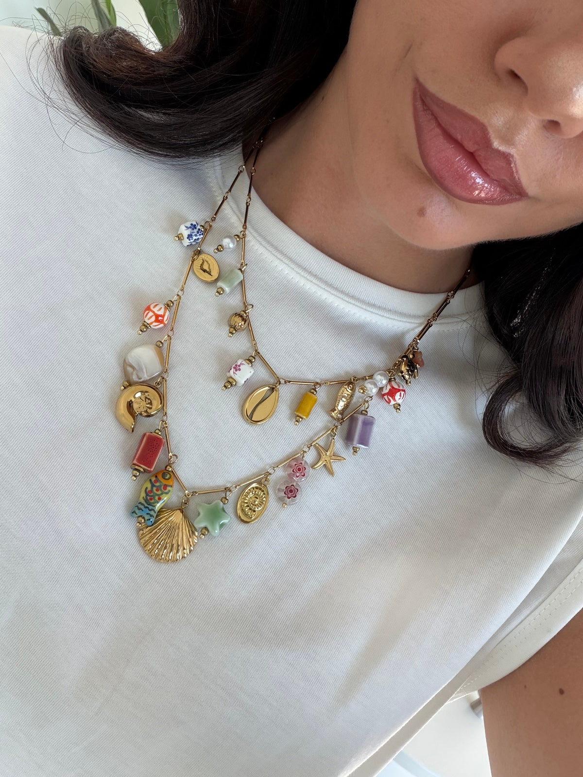 COLLANA MIX GOLD