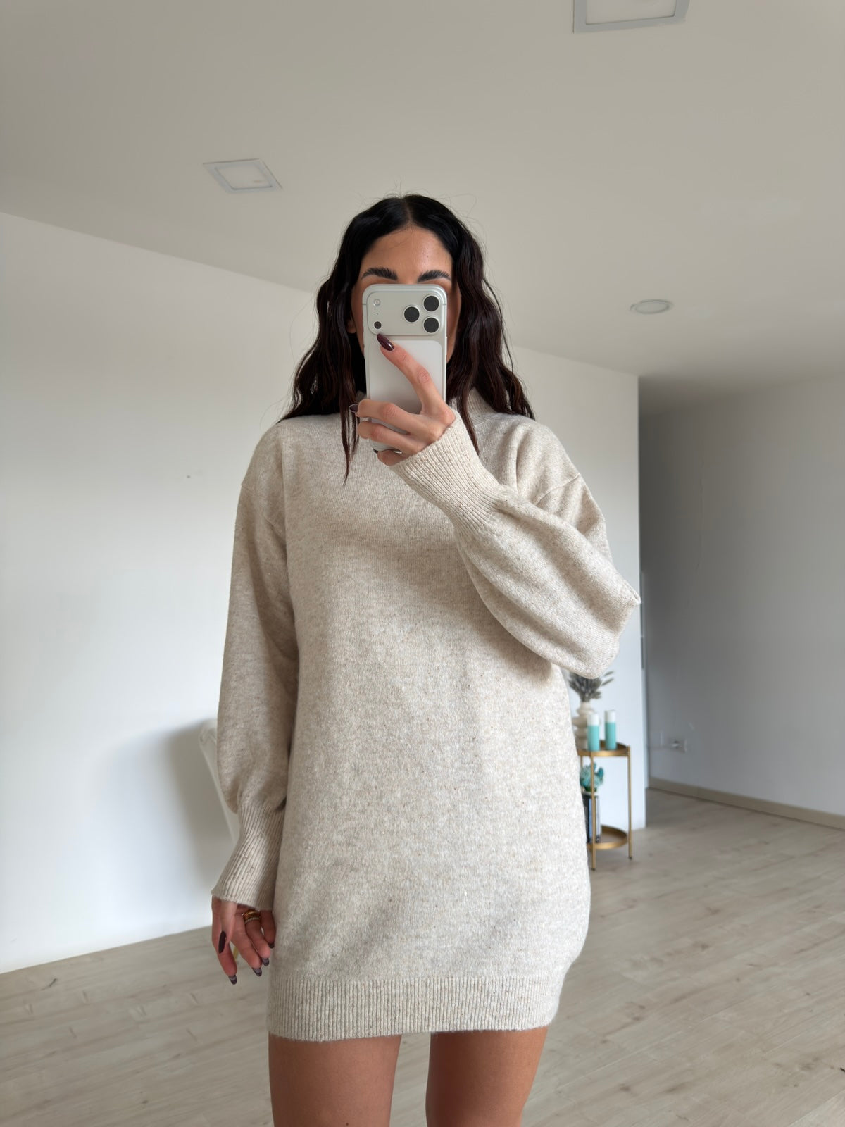 WR86357-MAXI PULL MICRO PAILLETTES BURRO