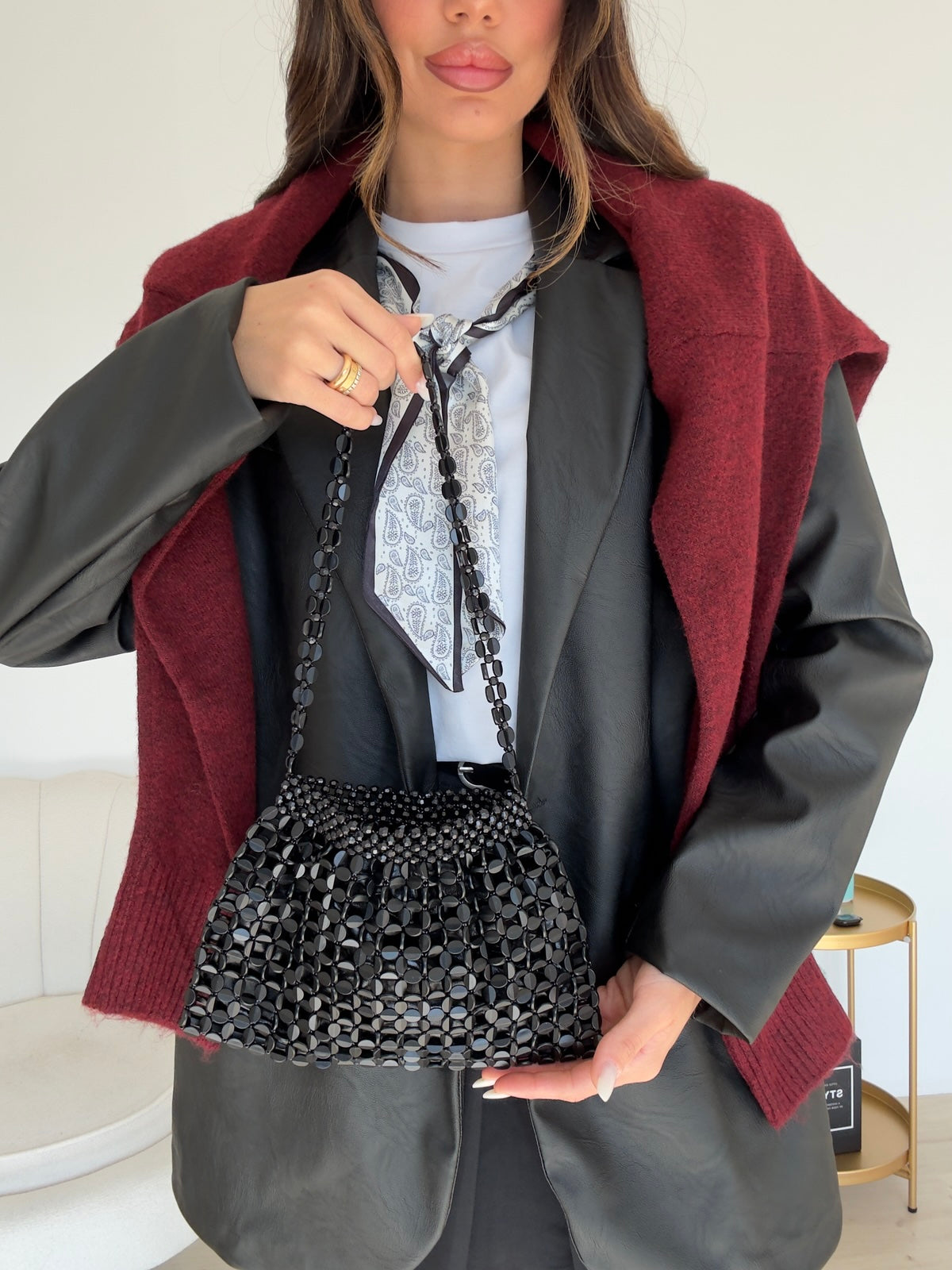 JOY-MINI BAG NERA