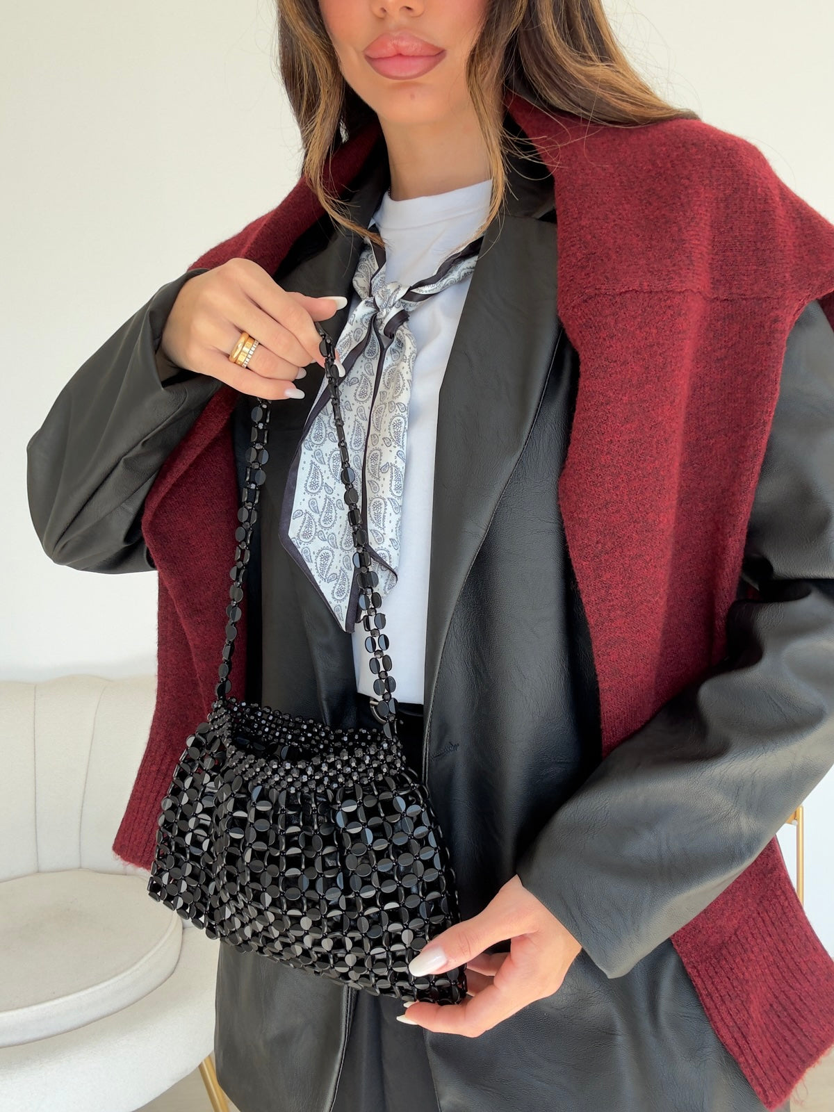 JOY-MINI BAG NERA