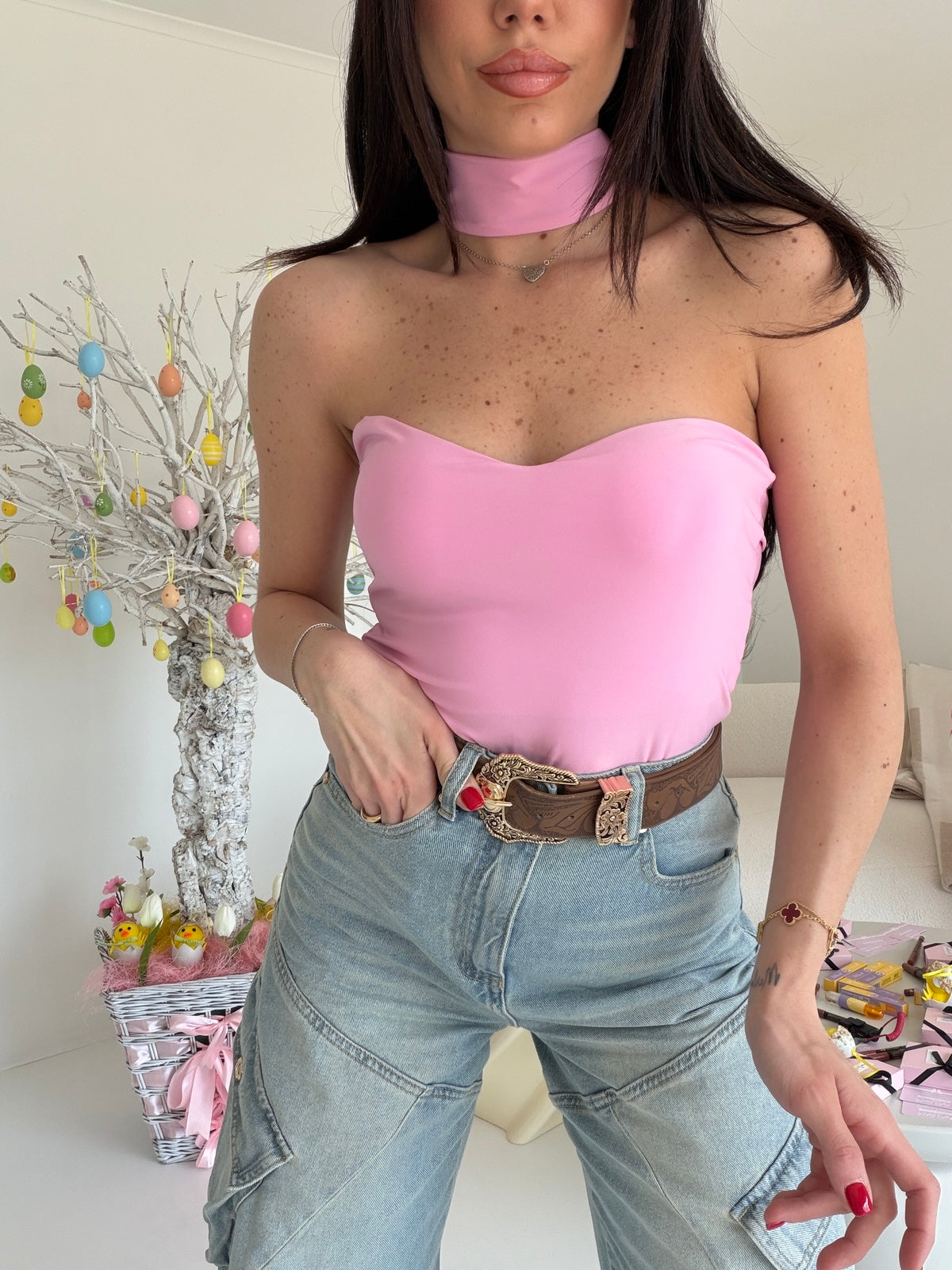 BODY CHOKER PINK